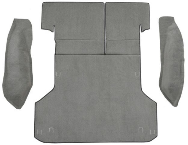 Picture of 1996-2004 Nissan Pathfinder Cargo Area Cutpile Carpet Flooring 801 Black