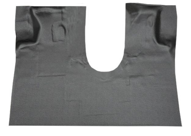 Picture of 1999-2019 Ford E-350 Super Duty Van Fits Gas or Diesel Pass Area Vinyl Carpet Flooring #16 Black