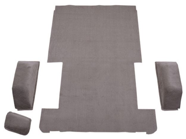 Picture of 1999-2003 Dodge Ram 1500 Van Short Cargo Area Cutpile Carpet Flooring 801 Black
