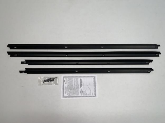 Picture of 1987 Park Ave. 4 Door Authentic Window Felts Whiskers Kit Outers Only (4pcs)