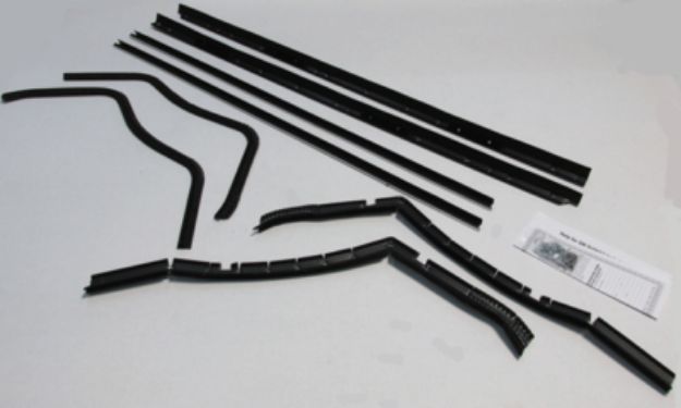 Picture of 1971-73 Riviera Boat Tail Authentic Window Felts Whiskers Kit (8pcs)