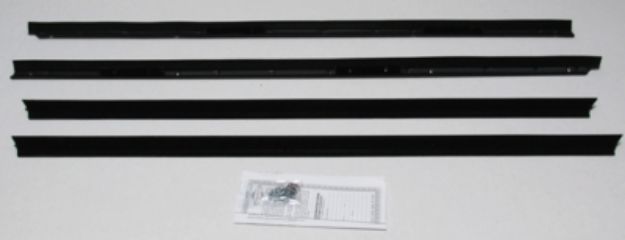 Picture of 1975-76 Eldorado Convertible Authentic Window Felts Whiskers Kit Doors Only (4pcs)