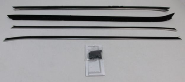 Picture of 1970-81 Camaro With Out Special Molding Authentic Window Felts Whiskers Kit (4pcs)