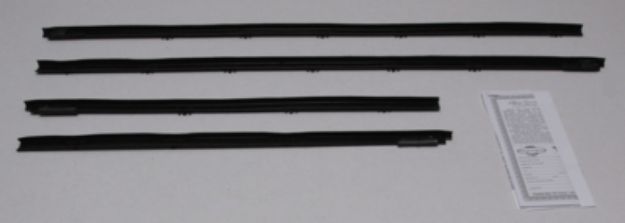 Picture of 1964-65 Chevelle Coupe Outers Only Authentic Window Felts Whiskers Kit (4pcs)