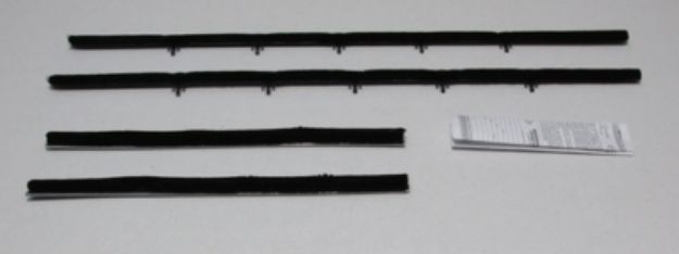 Picture of 1966-67 Chevelle Convertible Outers Only Authentic Window Felts Whiskers Kit (4pcs)
