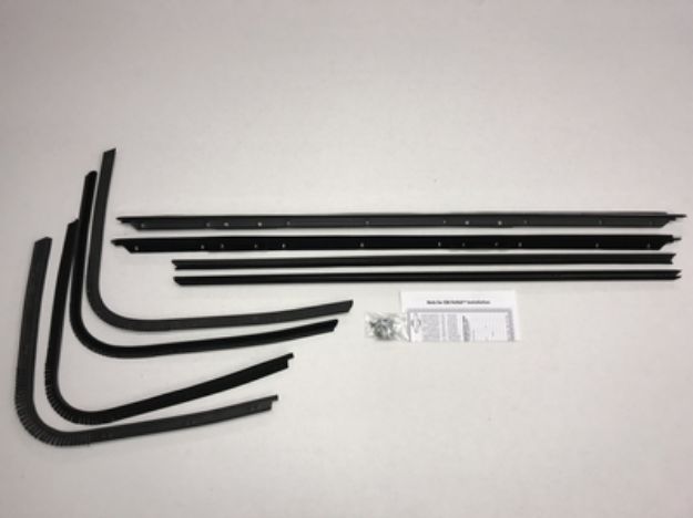 Picture of 1974 Spirit Of America Impala Coupe Authentic Window Felts Whiskers Kit (8pcs)