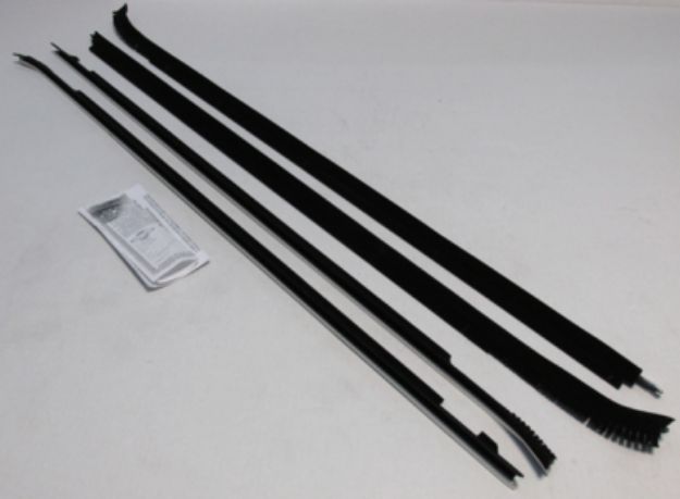 Picture of 1984-87 Caprice 2 Door Hardtop Authentic Window Felts Whiskers Kit (4pcs)