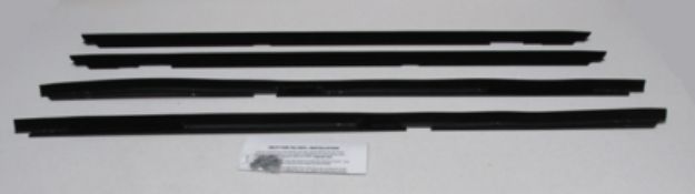 Picture of 1978-80 Monte Carlo With Buick Special Molding Authentic Window Felts Whiskers Kit (4PCS)