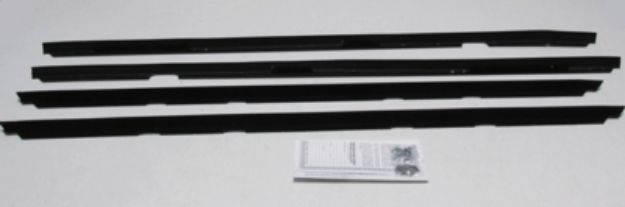 Picture of 1981-88 Monte Carlo With Buick Special Molding Authentic Window Felts Whiskers Kit (4PCS)