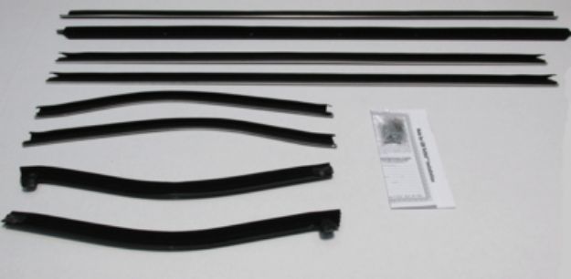 Picture of 1970-72 Cutlass Convertible Authentic Window Felts Whiskers Kit (8pcs)