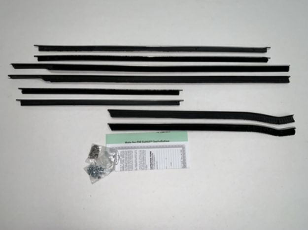 Picture of 1959-60 Bonneville Convertible Authentic Window Felts Whiskers Kit (8pcs)
