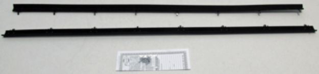Picture of 1978-83 Fairmont 2 Door Fastback, Zephyr 27 & Futura With Out Vent Outers Only Window Felts Whiskers Kit (2pcs)
