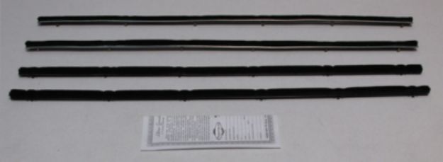 Picture of 1964-65 Falcon & Ranchero Authentic Window Felts Whiskers Kit (4pcs) The Thick Ones