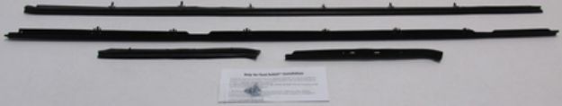 Picture of 1977-79 Lincoln Mark V Outers Only Replacement Window Felts Whiskers Kit