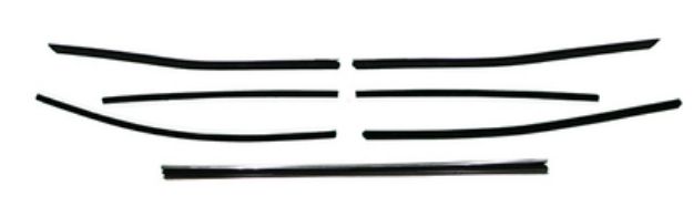 Picture of 1970-71 Torino 4 Door Sedan Replacement Window Felts Whiskers Kit (8pcs)