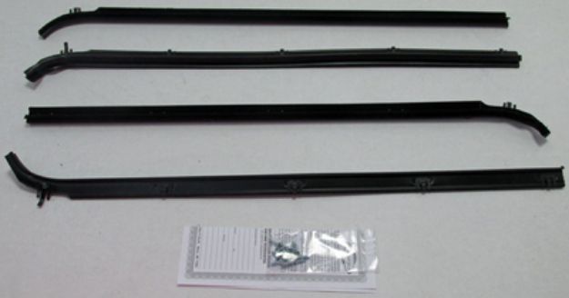 Picture of 1980-93 Dodge Truck Authentic Window Felts Whiskers Kit (4pcs)