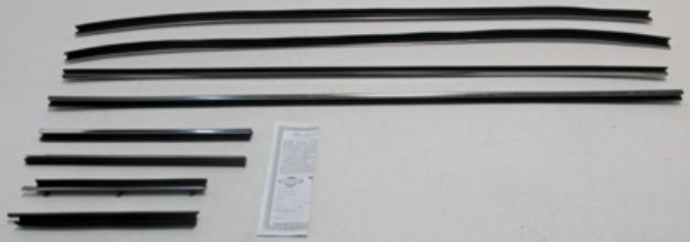 Picture of 1970 Barracuda Coupe Authentic Window Felts Whiskers Kit (8pcs)