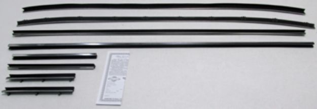 Picture of 1970 Barracuda Convertible Authentic Window Felts Whiskers Kit (8pcs)