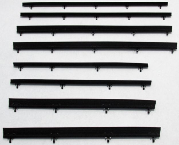 Picture of 1978-81 Fairmont 4 Door Station Wagon Authentic Window Felts Whiskers Kit (8pcs)