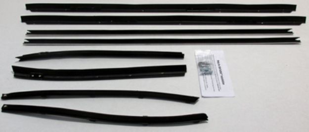 Picture of 1971-73 Centurion Replacement Window Felts Whiskers Kit (8pcs)