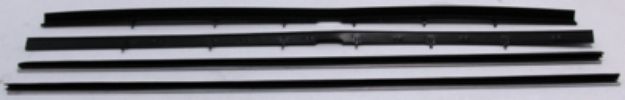 Picture of 1979-91 LTD & Grand Marquis 2 Door Sedan Replacement Style Window Felts Whiskers Kit (4pcs)