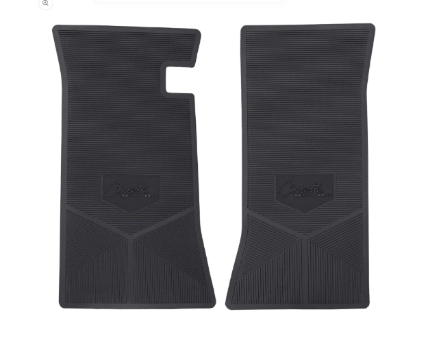 Picture of 1963-1967 Corvette C2 Next Generation Custom Vintage Rubber Floor Mats Package