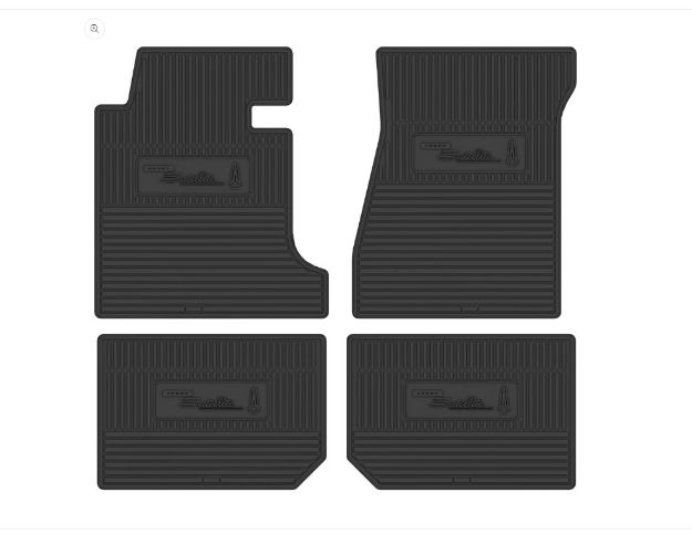 Picture of 1968 Sport Plymouth Satellite Next Generation Custom Vintage Rubber Floor Mats Package