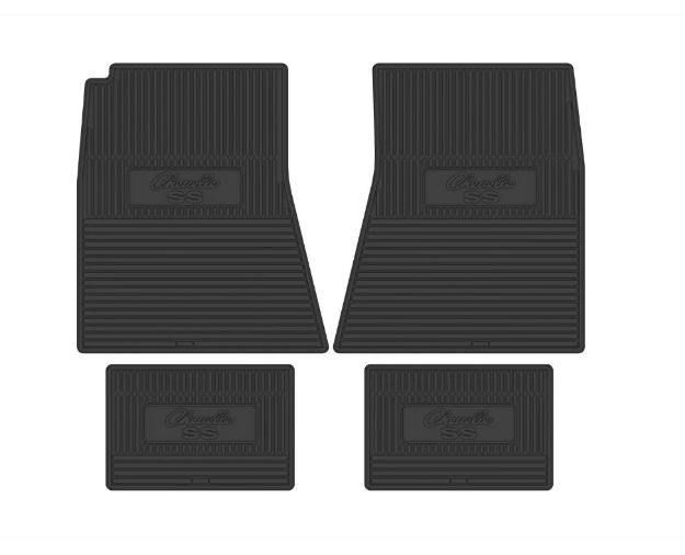 Picture of 1968-1969 Chevrolet Chevelle Next Generation Custom Vintage Rubber Floor Mats Package