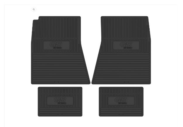 Picture of 1968-1972 Gs By Buick Next Generation Custom Vintage Rubber Floor Mats Package