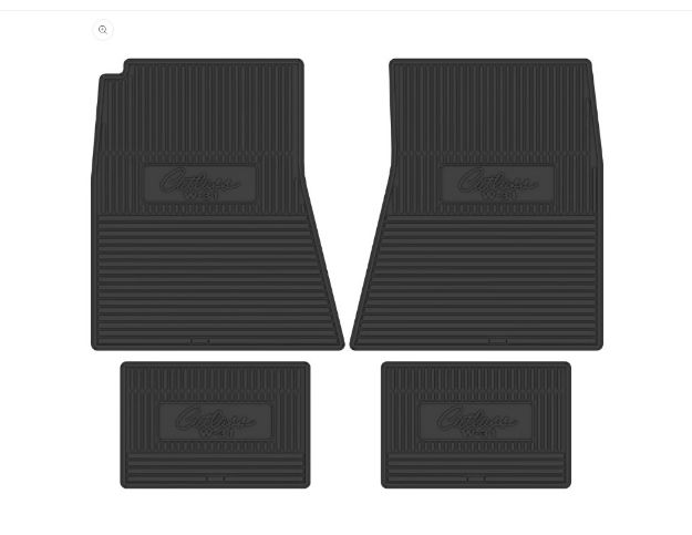 Picture of 1969 Olds Cutlass W-31 Next Generation Custom Vintage Rubber Floor Mats Package