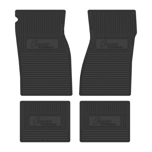 Picture of 1967-1969 Chevrolet Camaro Next Generation Custom Vintage Rubber Floor Mats Package