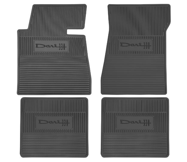Picture of 1962 Dodge Dart 330 B-Body Next Generation Custom Vintage Rubber Floor Mats Package