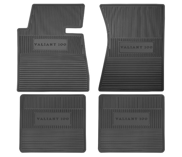 Picture of 1965 Plymouth Valiant 100 A-Body Next Generation Custom Vintage Rubber Floor Mats Package
