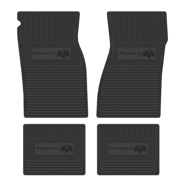 Picture of 1967-1969 Pontiac Firebird Next Generation Custom Vintage Rubber Floor Mats Package