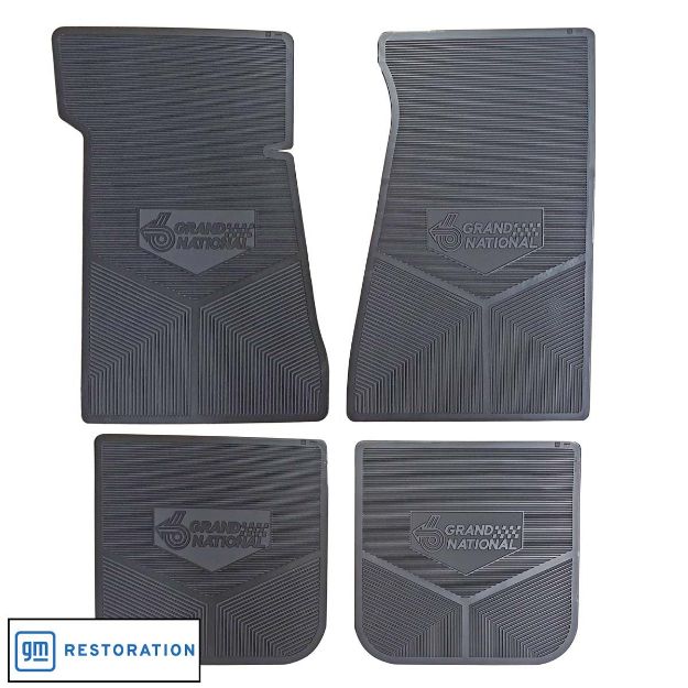 Picture of 1984-1987 Grand National Next Generation Custom Vintage Rubber Floor Mats Package