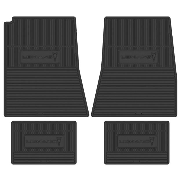Picture of 1966 Pontiac Lemans Next Generation Custom Vintage Rubber Floor Mats Package