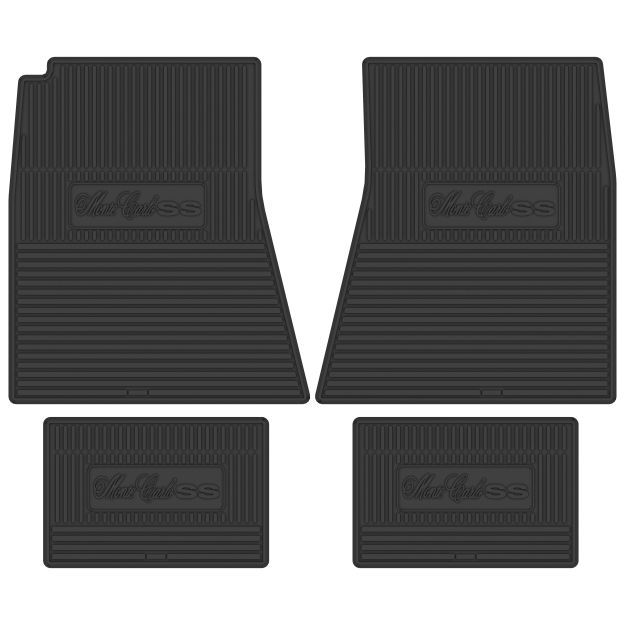 Picture of 1970-1972 Monte Carlo Ss Next Generation Custom Vintage Rubber Floor Mats Package