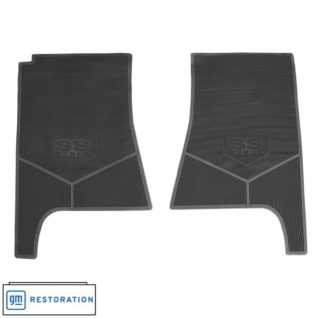 Picture of 1968-1972 Chevrolet SS Chevelle Malibu Next Generation Custom Vintage Rubber Floor Mats Package