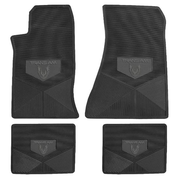 Picture of 1985-1992 Pontiac Trans Am Next Generation Custom Vintage Rubber Floor Mats Package