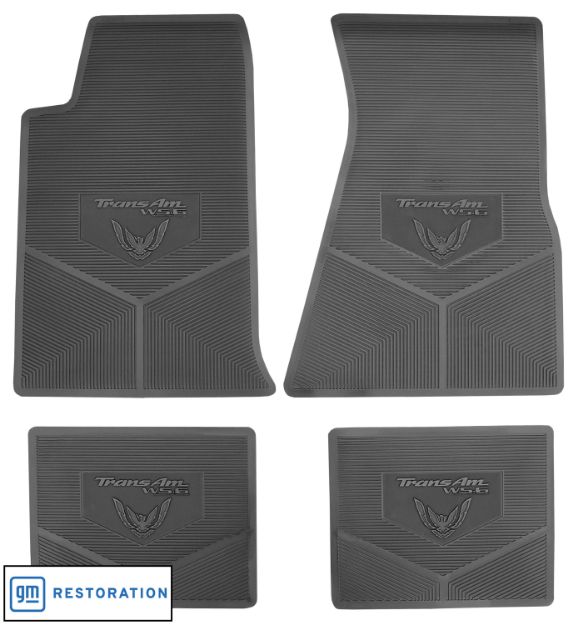 Picture of 1996-2002 Pontiac Trans Am Ws-6 Next Generation Custom Vintage Rubber Floor Mats Package