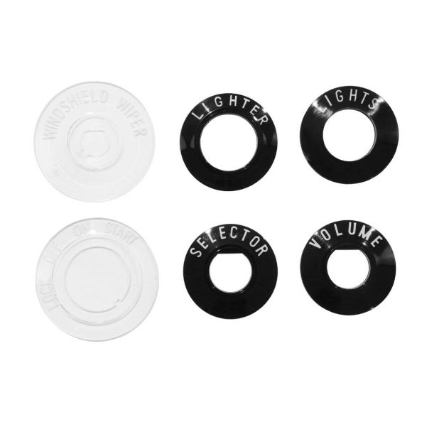 Picture of 1955-1956 Full-Size Chevrolet Dash Bezel Set, 150 and 210