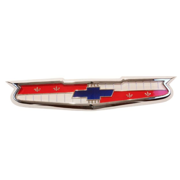 Picture of 1956 Full-Size Chevrolet Hood Emblem Assembly, 6-Cylinder, Sold as Each
