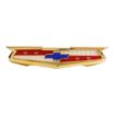 Picture of 1957 Full-Size Chevrolet Gold Trunk Emblem Assembly, Bel Air 6-Cylinder, Each