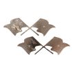 Picture of 1957 Full-Size Chevrolet Fuel Injection Front Fender X-Flags, Sold as a Pair