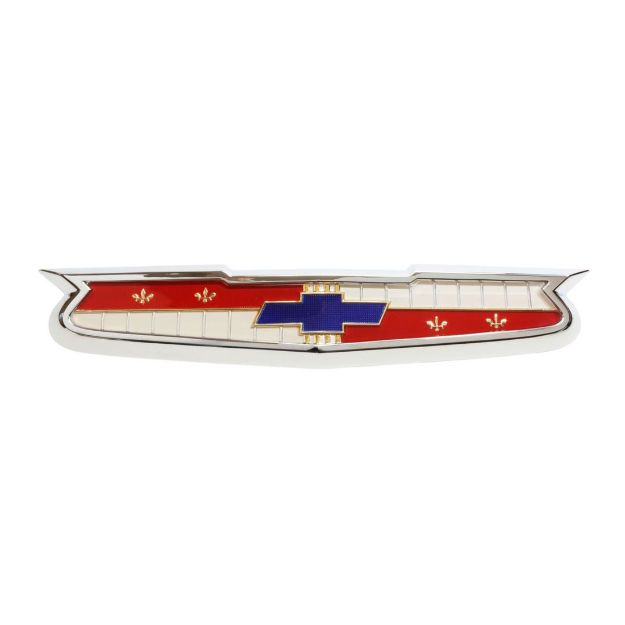 Picture of 1958 Full-Size Chevrolet Hood Emblem Assembly, 6-Cylinder, Sold as Each