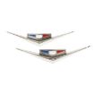 Picture of 1962-1963 Full-Size Chevrolet Front Fender Vee Emblem, 283, Sold as a Pair