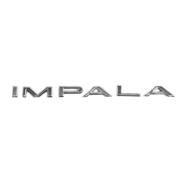 Picture of 1963 Impala Rear Quarter Molding Letters, “Impala”, Sold as a Set