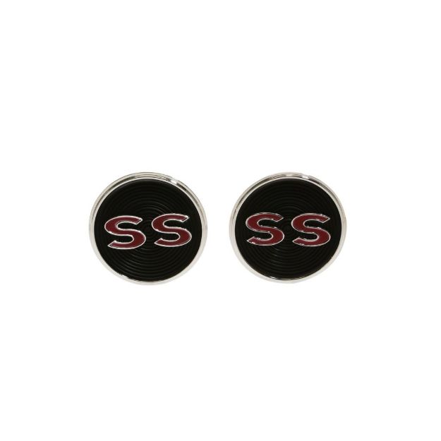 Picture of 1964 Impala SS Door Panel Emblem, “SS”, Sold as a Pair