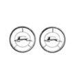 Picture of 1965-1966 Impala Front Fender Emblem, Sold as a Pair