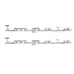 Picture of 1967 Impala Rear Quarter Script, “Impala”, Sold as a Pair